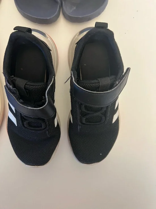 Bundle of 4 Pairs - Toddler Boy Shoes Size 12 - Adidas, Cat & Jack & More - Picture 3 of 11